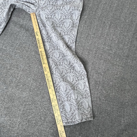 Chicos Girlfriend Slim Leg Ankle Jeans Womens 0.5 4 / 6 Perfect Stretch Pattern - Picture 4 of 14